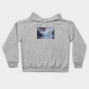 USA. Alaska. Huge Glacier. Kids Hoodie